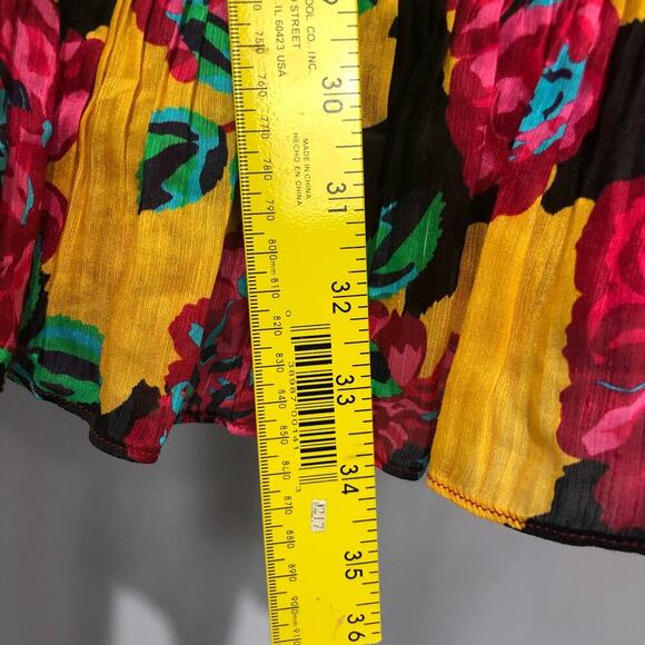 La Maison Talulah Barcelona Bloom One Shoulder Floral Mini Dress Size M - Picture 7 of 9